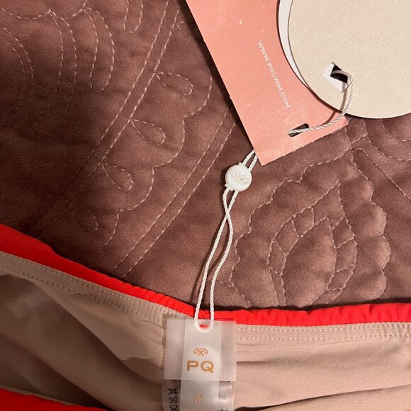 MILOS BASIC RUCHED BOTTOMS SIZE MEDIUM/RED NEW W/ TAGS - Picture 6 of 9